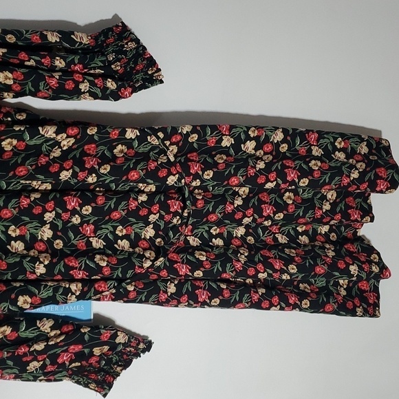 NEW DRAPER JAMES RSVP Elbow Sleeve Rayon Dress Medium - Picture 10 of 16